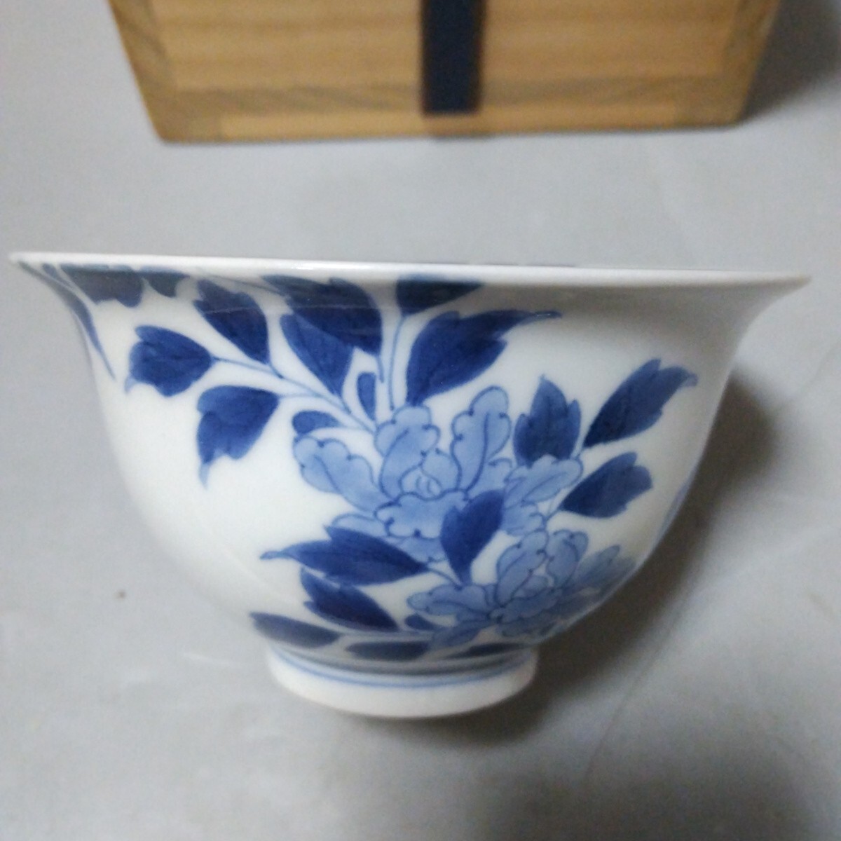 鍋島焼『青磁染付水車文皿』七寸皿 ◇桔◇古鍋島