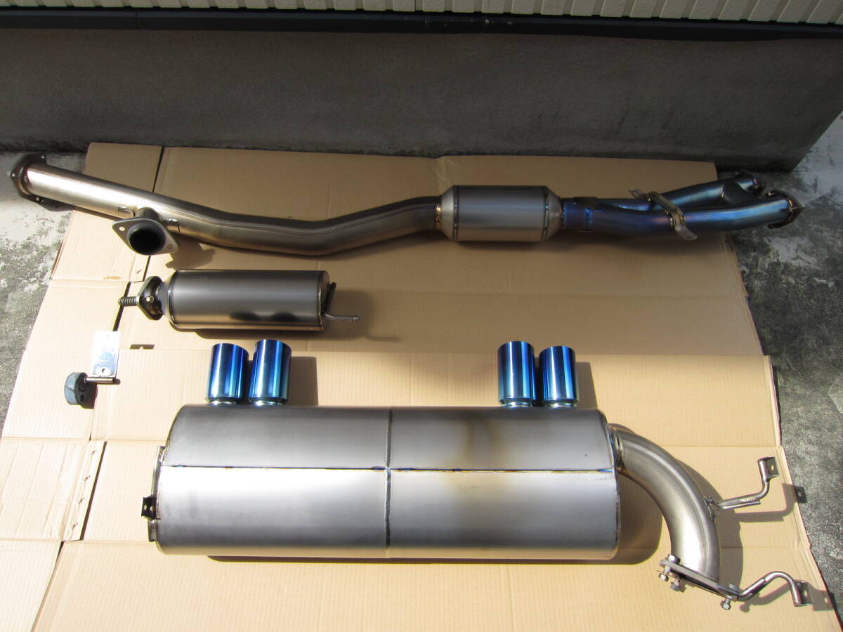 ★E46　M3　アーキュレー チタンマフラー　センターパイプ付き　１台分