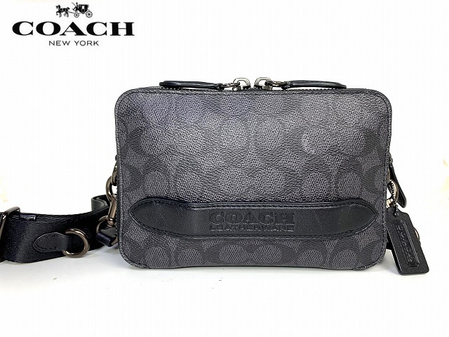 極美品☆送料無料☆ コーチ メンズ レディース COACH シグネチャー