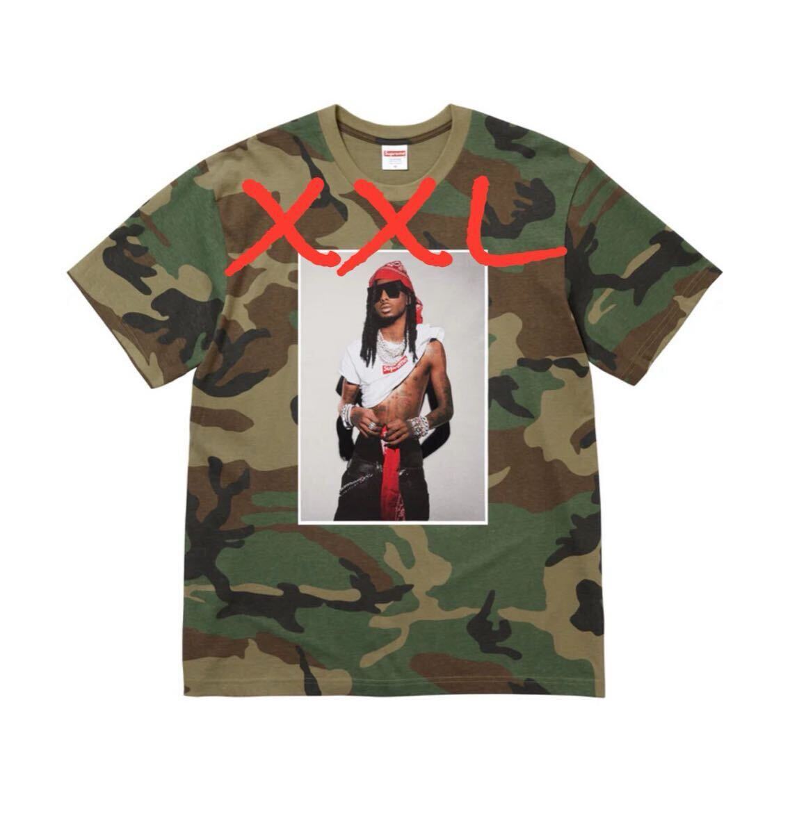 Supreme Playboi Carti Tee 迷彩柄 Tシャツ