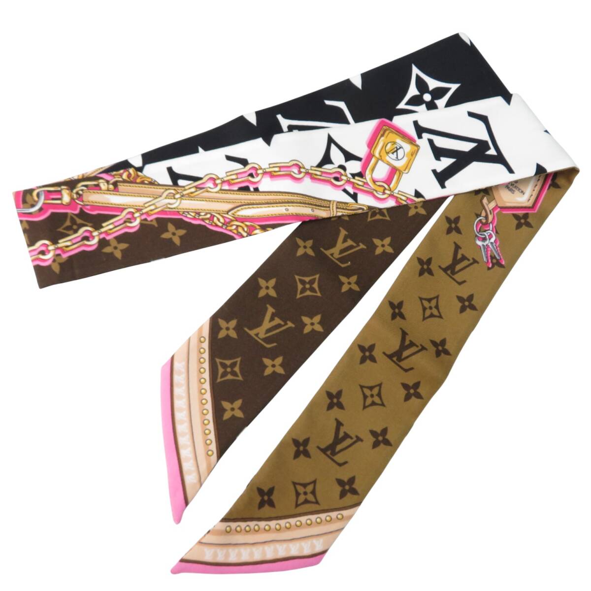 ルイヴィトン　スカーフ LOUIS VUITTON ルイヴィトン スカーフ ストール LV×YK カレ 90
