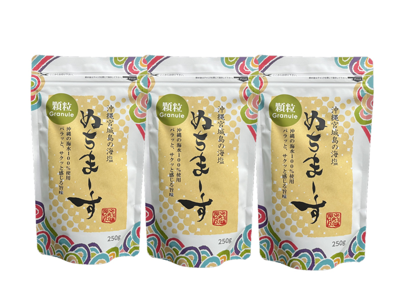 ろく助塩 白塩 2袋セット 手塩にかけて 顆粒タイプ | Shop at 