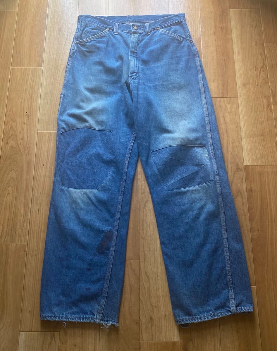 新品未使用 CAHLUMN STORE限定 Linen Denim Painter Pant sizeXL 