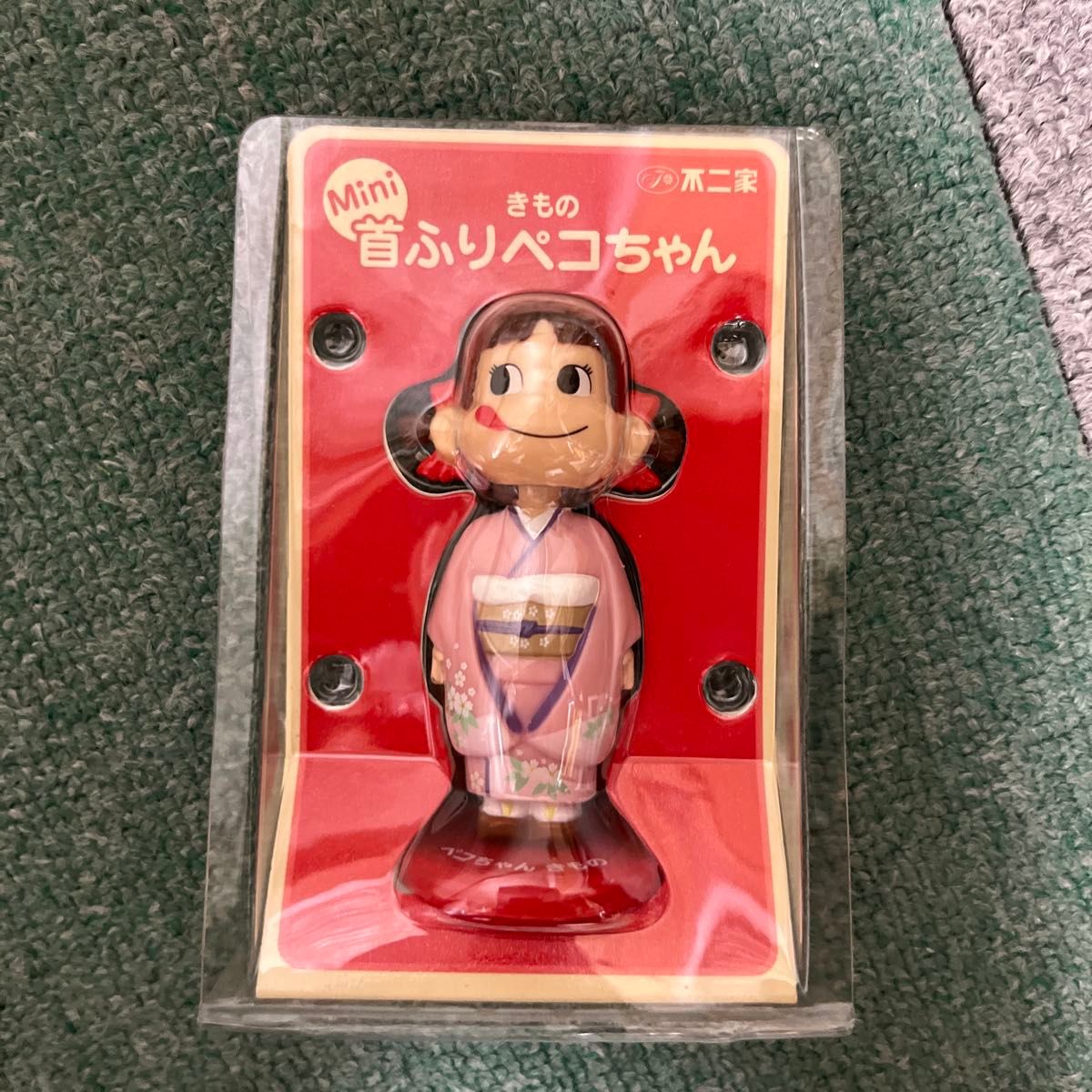 不二家 ペコちゃん 人形 首振り 昭和 レトロ 1970年代 洋菓子は不二家