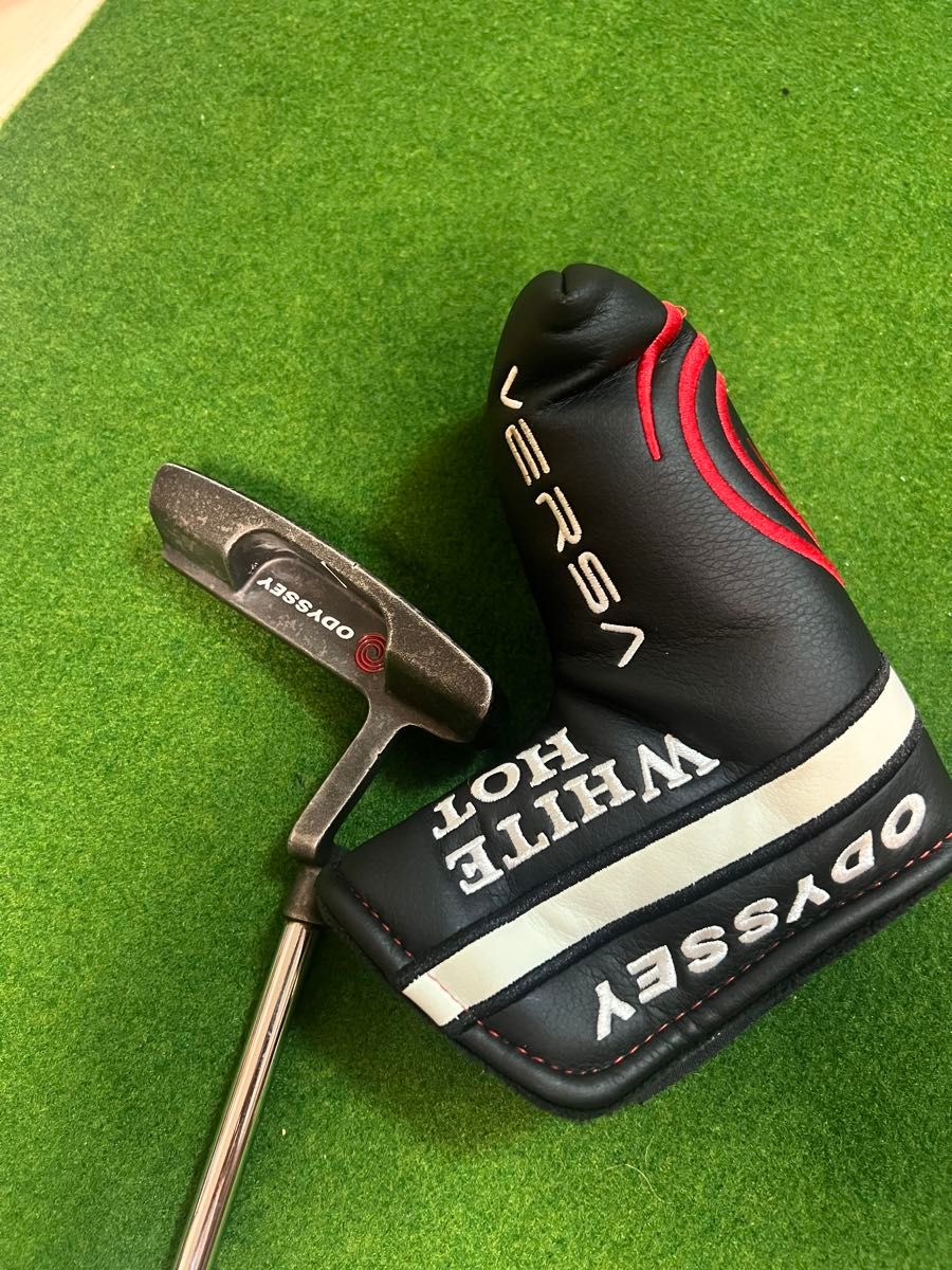 希少名器！ODYSSEY WHITE HOT ROSSIE 35インチ 純正カバー付