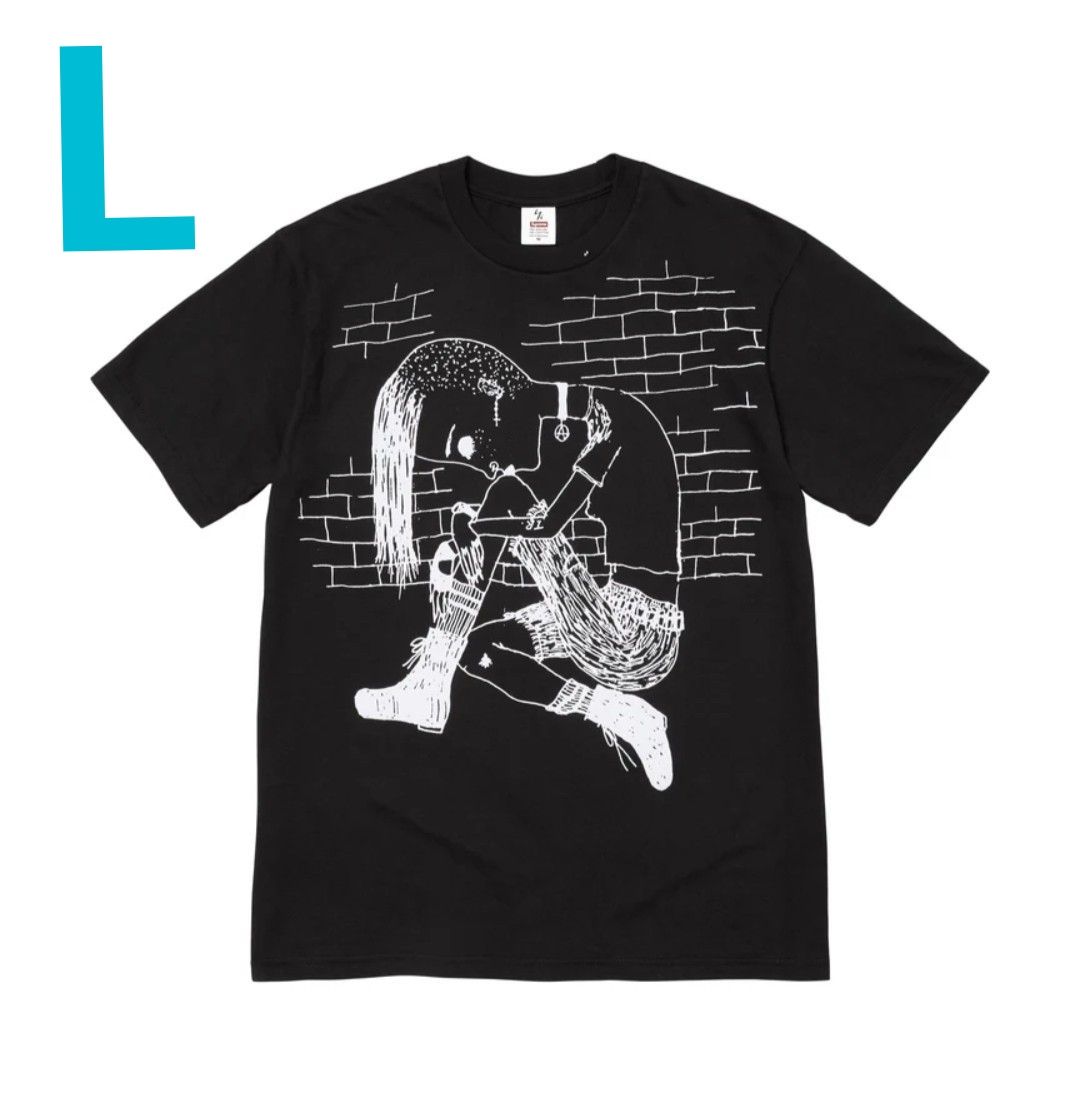 Supreme Supper Tee Black size S | Shop at JDirectItems Fleamarket