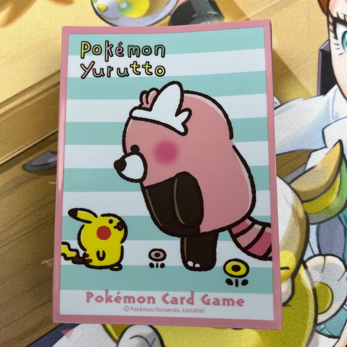 新品未開封 デッキシールドPokemon Yurutto クッションでまったり