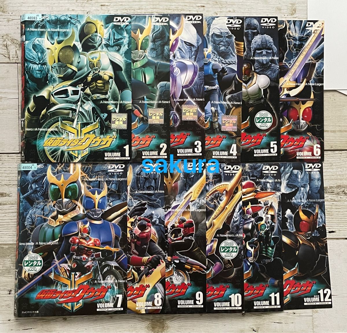 新品ケース交換済み 『仮面ライダー リバイス』全12巻セット DVD 仮面