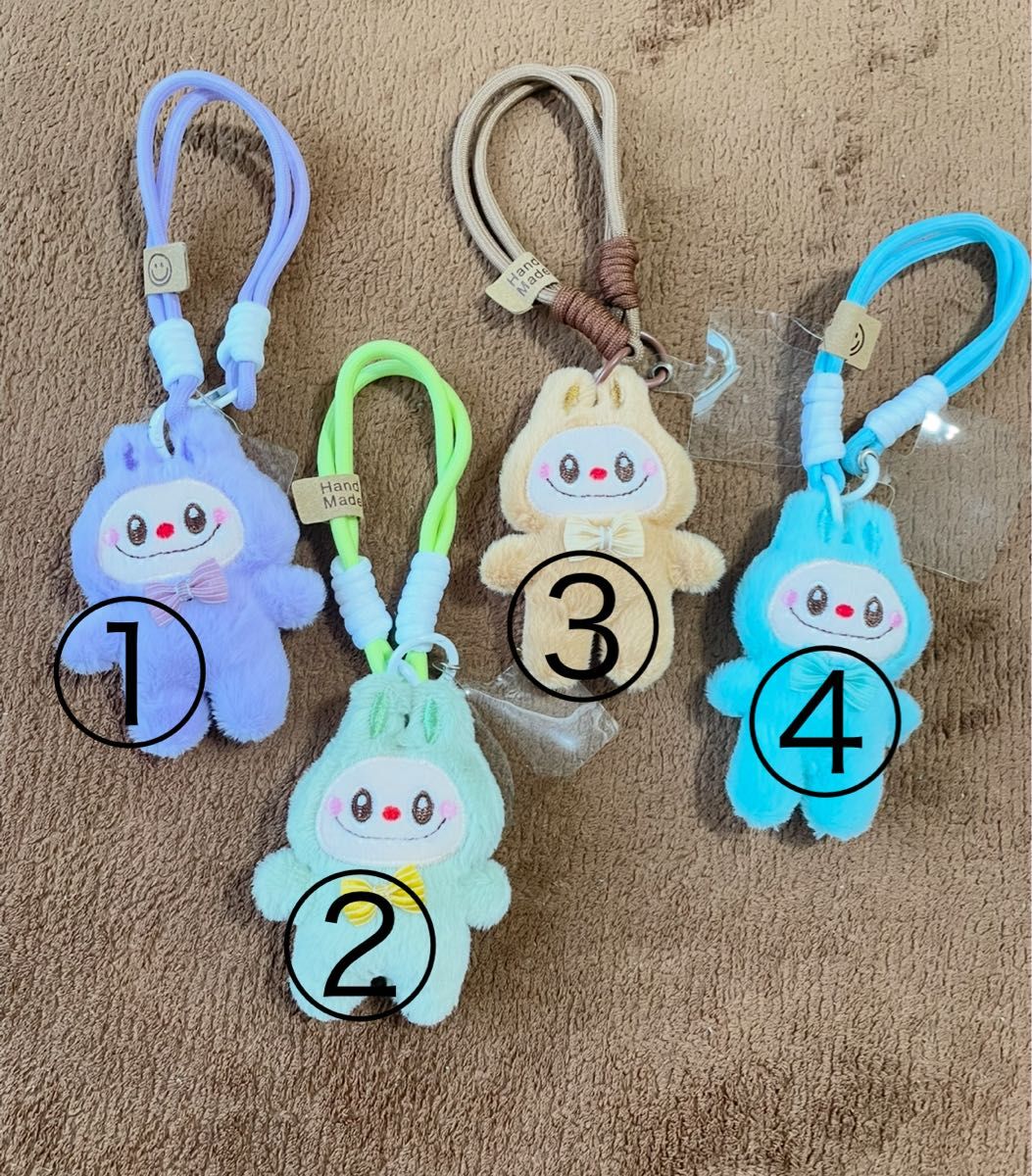 Labubu(ラブブ) ぬいぐるみ キーホルダー ラブブ 6体セット まとめ