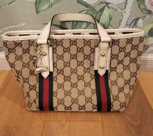 美品》GUCCI(グッチ) トートバッグ シェリーライン | Shop at 