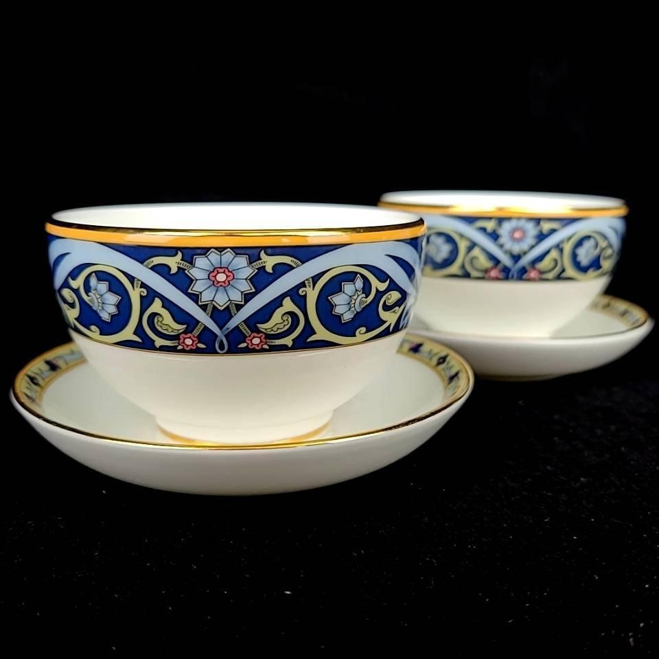 新品 ☆ 廃盤希少 ウェッジウッド WEDGWOOD ブルーエレファント ペア 
