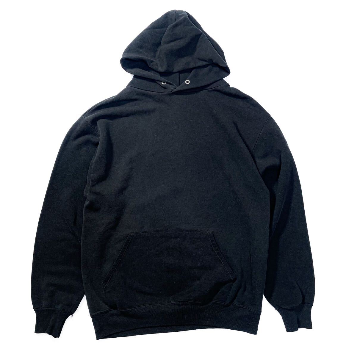 90s CAT Diesel Power ボロ ダメージ フェード フーディー ブラック L