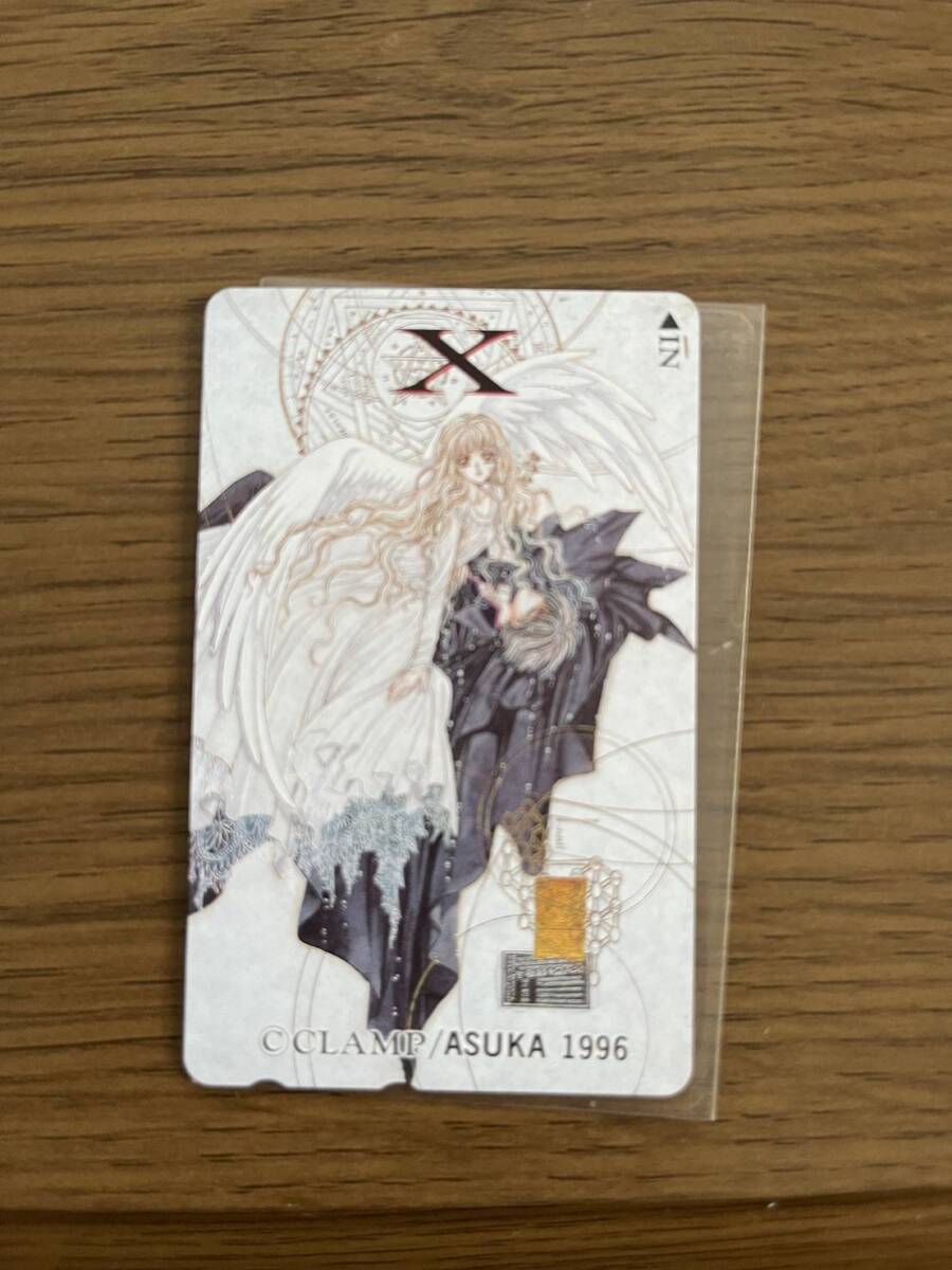 CLAMPX司狼神威&桃生封真のテレホンカード X エックス CLAMP