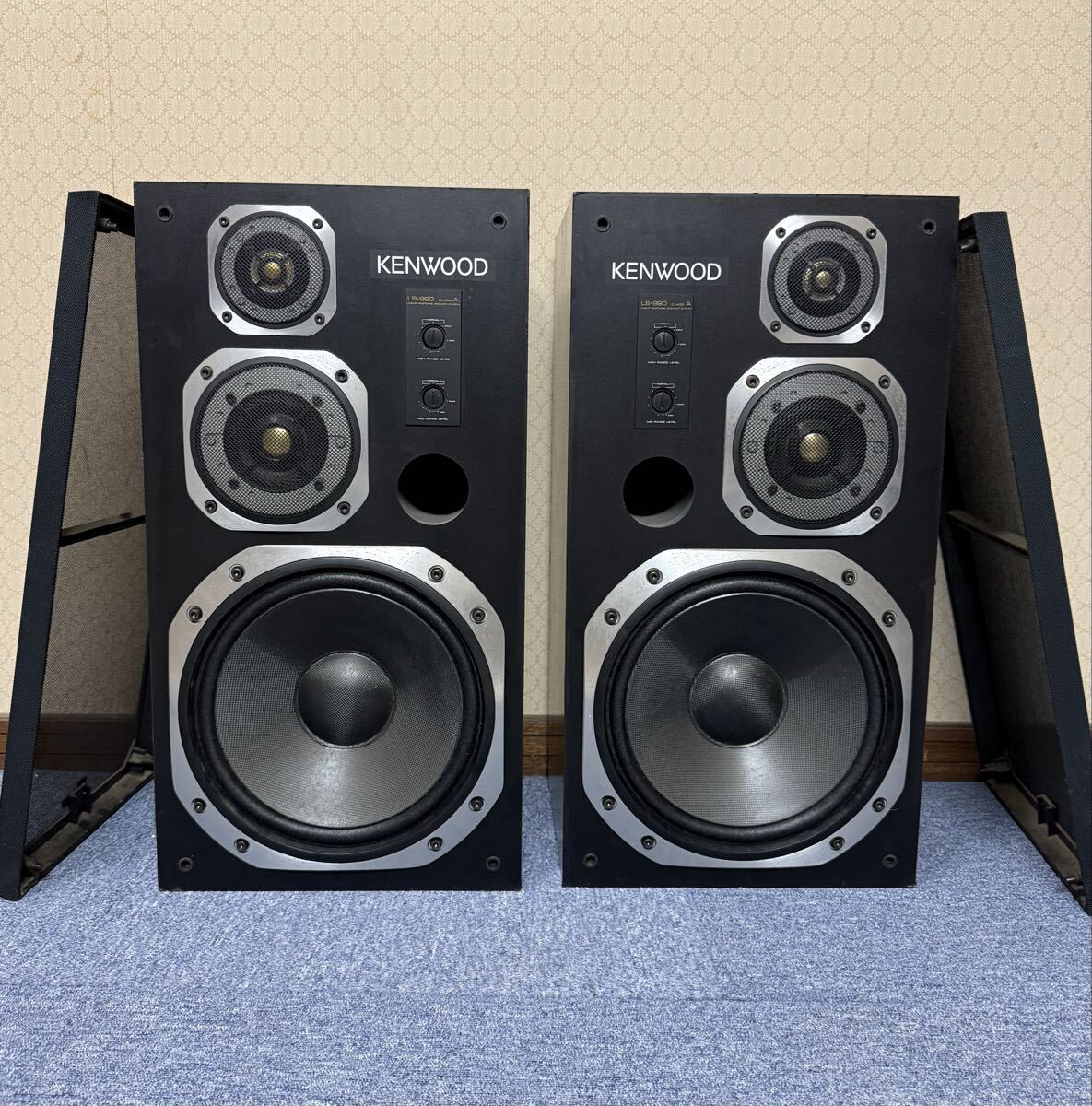 ●KENWOOD LS-990A， LS-990AD， LS-990D， LS-990HG 修理用スピーカーエッジ ボンド・説明書付#102.kec Kenwood LS-990 |
