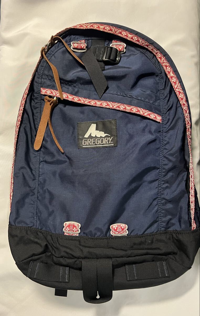 美品 94年製 初期型 GREGORY 青タグ デイパック 26L 赤×青 | Shop at 