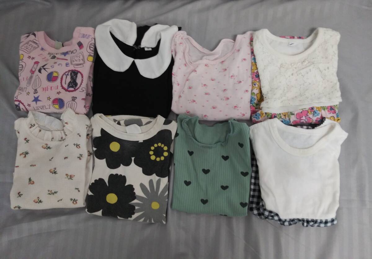 女の子まとめ売り♥️90 メゾピアノ トッカ ワンピース 長袖 クーラ 