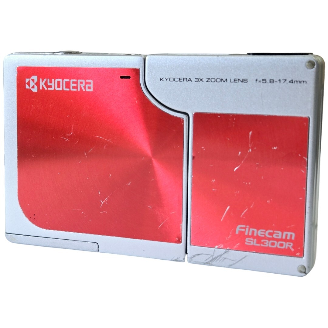 通電未確認 ジャンク KYOCERA Finecam SL300R 京セラ ファインカム