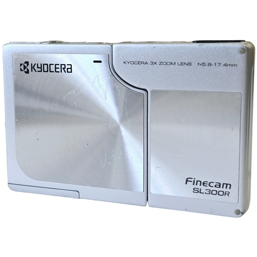 通電未確認 ジャンク KYOCERA Finecam SL300R 京セラ ファインカム