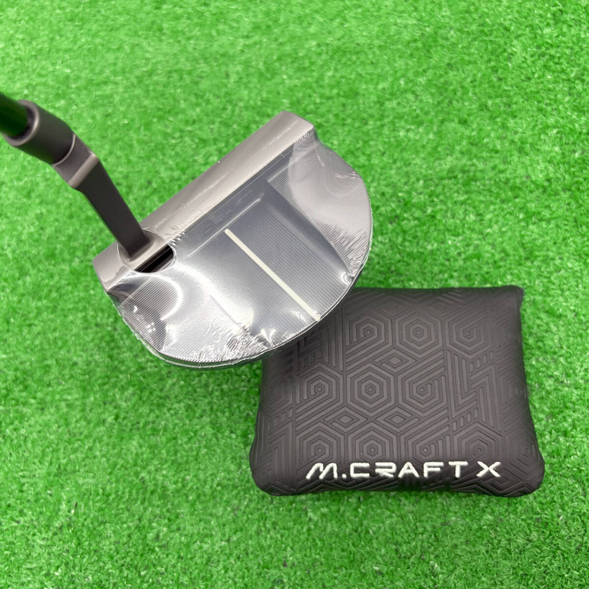 B554 希少美品 MIZUNO RH スワンネックパター 33インチ 524g 
