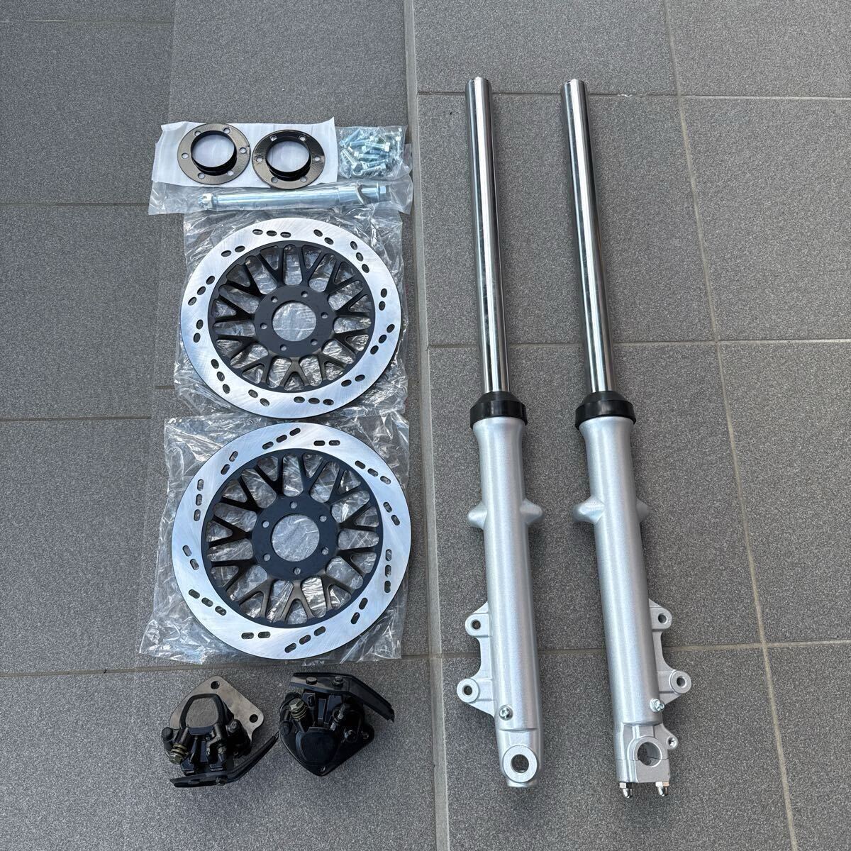 通気性デザイン】GS400 フロントダブルセット シルバー