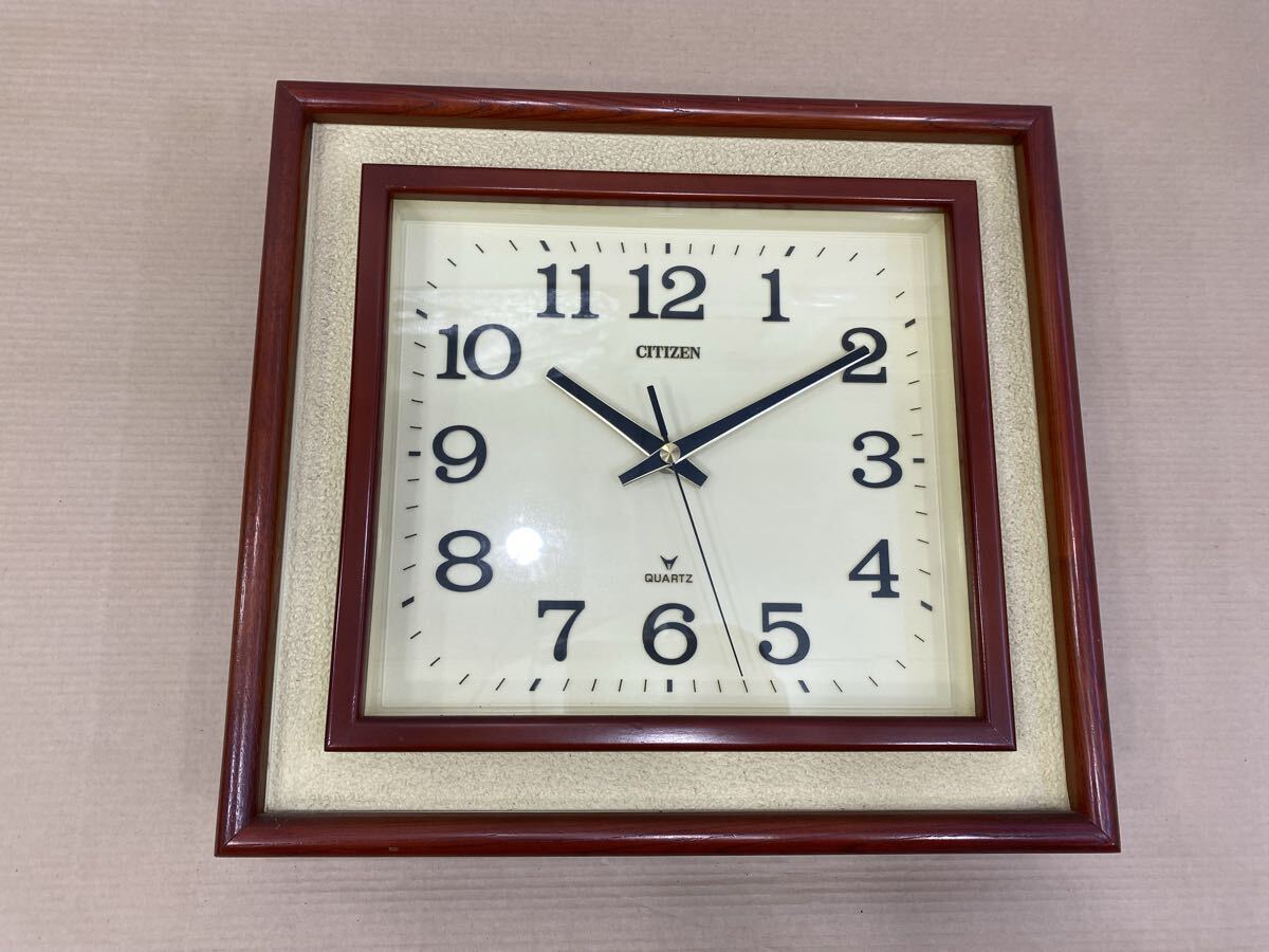 【希少品】電波掛け時計 4MJ847 CITIZEN シチズン 希少品】電波掛け時計 4MJ847 CITIZEN シチズン 希少品】電波掛け時計