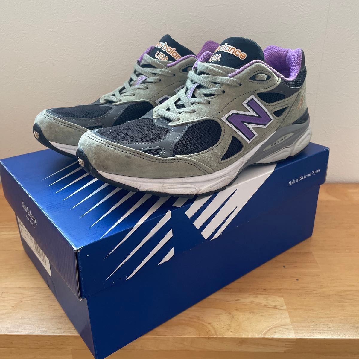 ニューバランス990v3 BB3 26.5cm - 人気モデルNew Balance M990NB3 