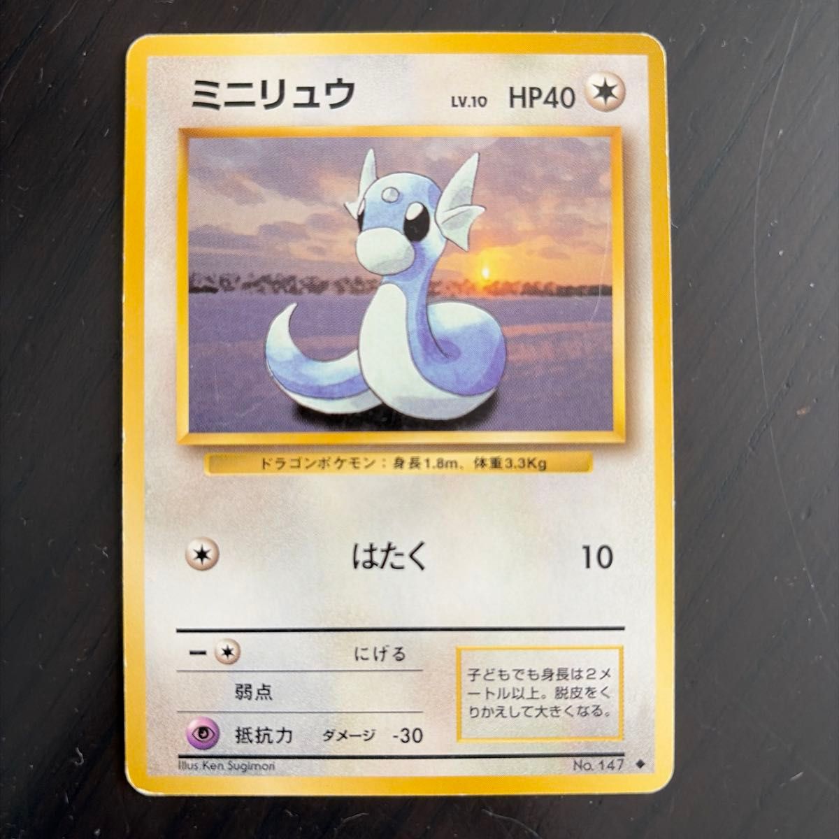 ミニリュウ LV.10 HP40 ポケモンカード 旧裏面 No.147 | Shop at