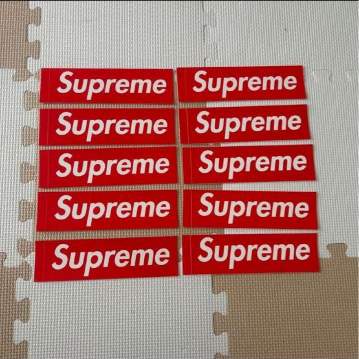 Supreme ステッカー 10枚セット 25FW ドル ボックス ロゴ $ | Shop at
