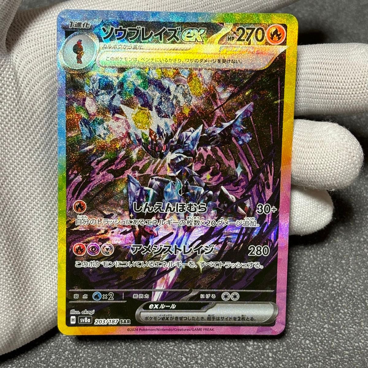 ポケモンカード ブラッキーex SAR テラスタルフェスex | Shop at