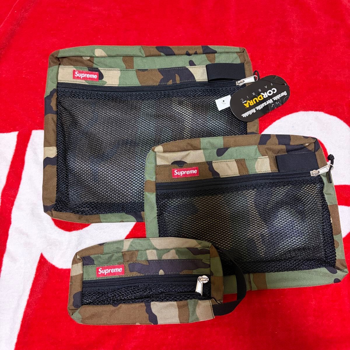Supreme Organizer Pouch Set Black シュプリーム オーガナイザー