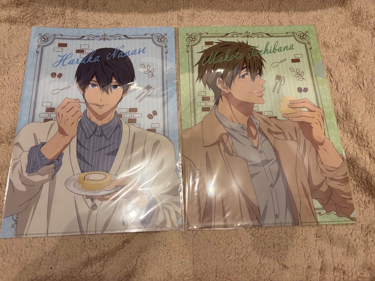 Free! FS 七瀬遙 クリアファイル セット 前売り特典 Free! 七瀬遙 ムビチケ特典 クリアファイル | Shop at JDirectItems