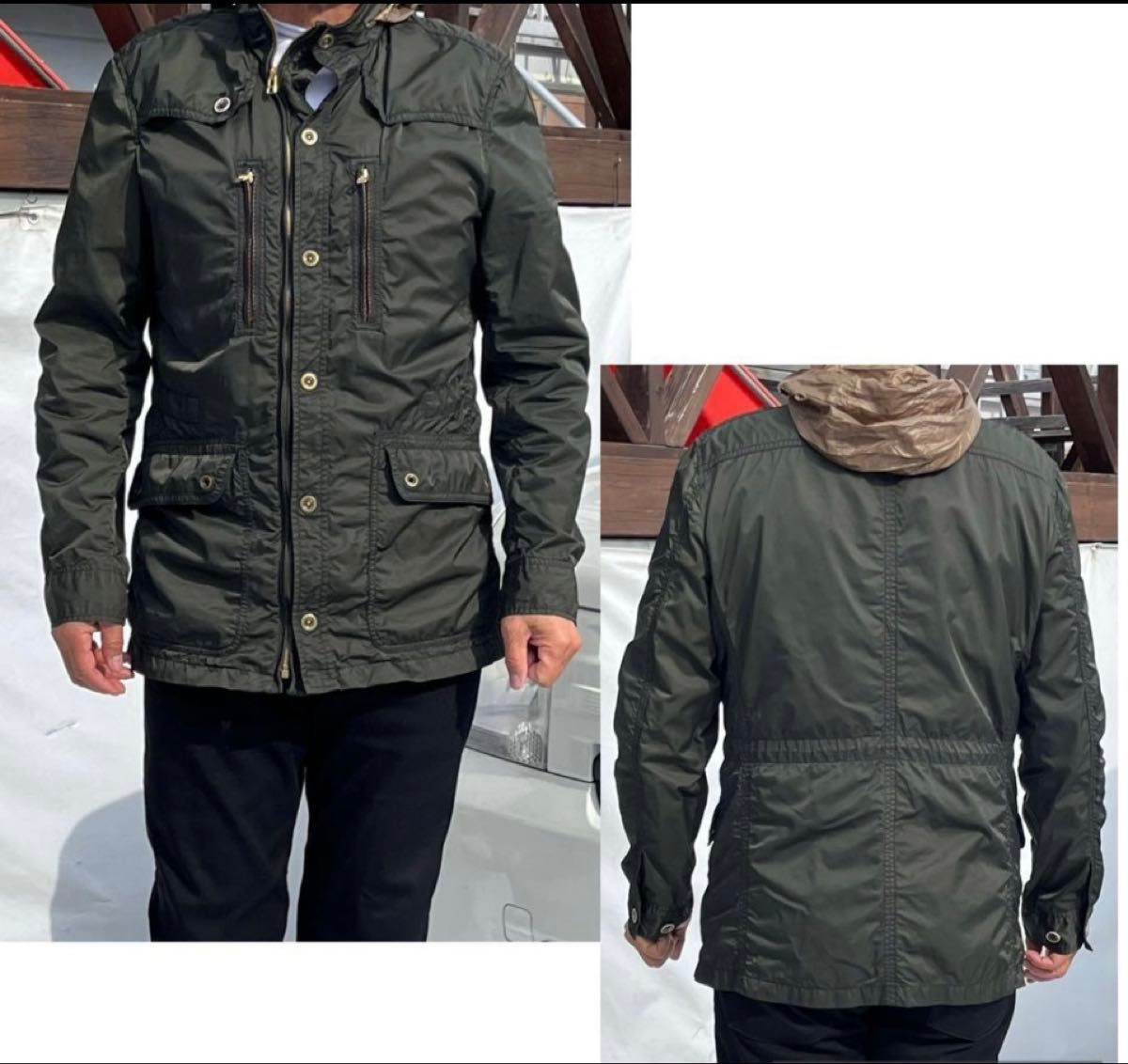 VANSON バンソン N-3B フライトジャケット グリーン カーキ カモフラ