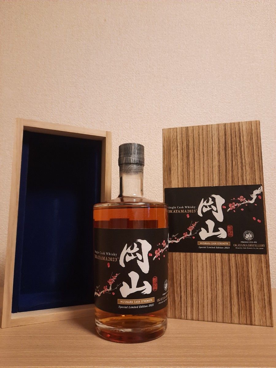 ☆西酒造 シングルモルトウイスキー 薩摩魂 ミズナラ樽 非売品 残1本