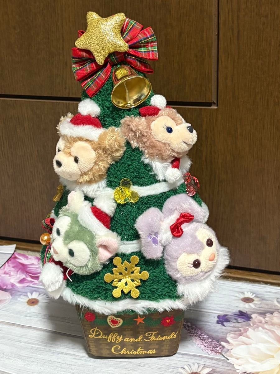 タグ付き ダッフィー＆フレンズ クリスマスツリー 2019 東京ディズニー