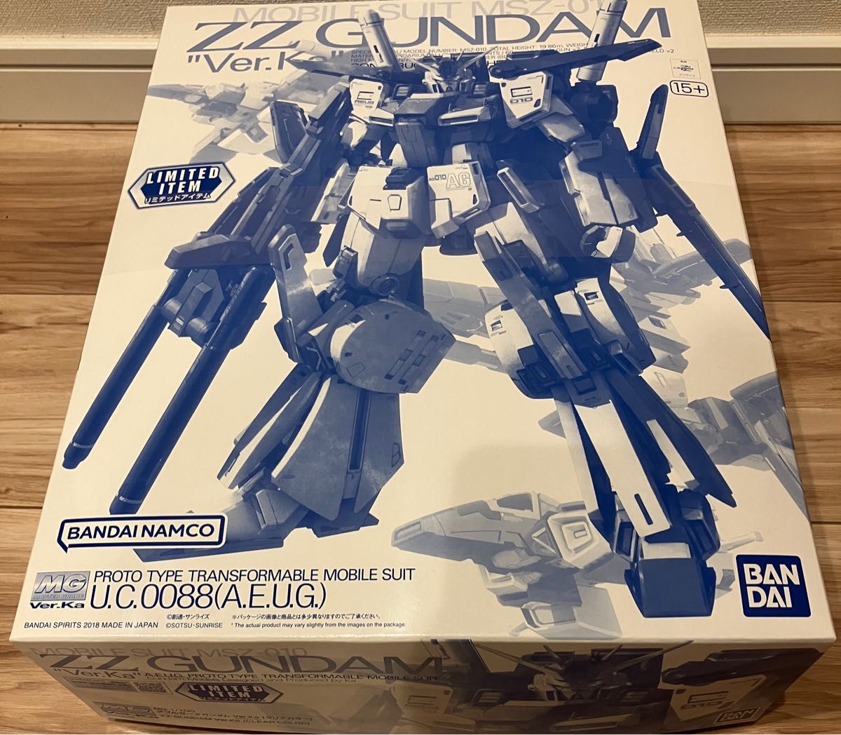 プレミアムバンダイ限定 1/100 MG MSZ-010S 強化型ダブルゼータ PTM]プレミアムバンダイ限定 MG 1/100 MSZ-010S 強化型ダブルゼータ
