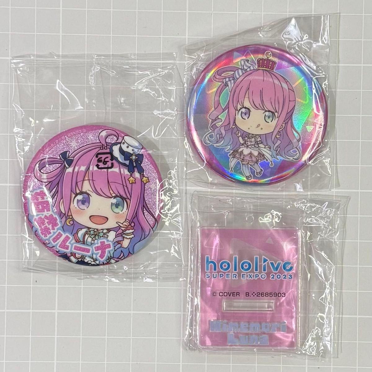 ホロライブ ホロベース ランダム缶バッジ 姫森ルーナ | Shop at