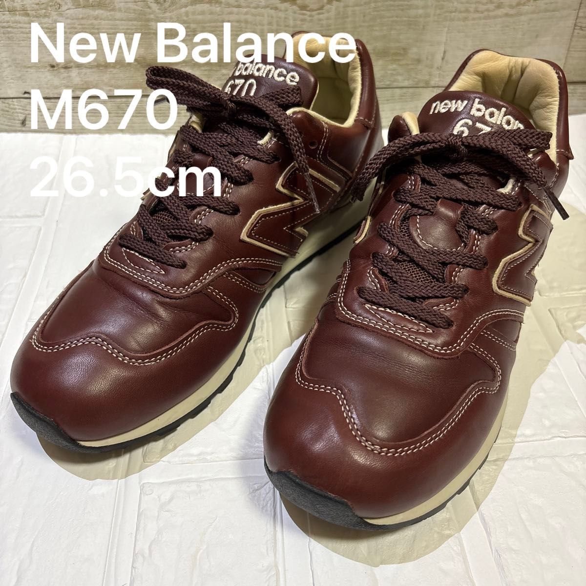 USA製・極美品】NEW BALANCE M996MUA オールレザー ブラック 26.5
