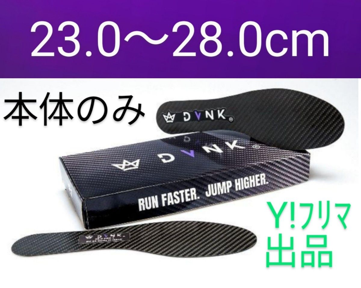 DVNK カーボンファイバープレート インソール 27.0 新品（本体のみ