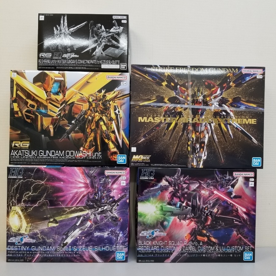 HG デスティニーガンダム SpecII & ゼウスシルエット 最終決戦イメージ