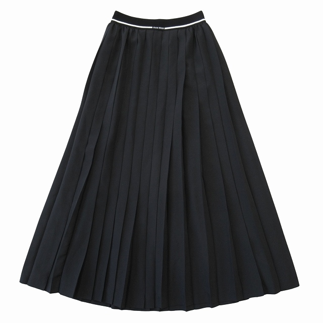 miumiu ミニスカート miumiu ミュウミュウ 台形スカート ひざ丈 ミニ