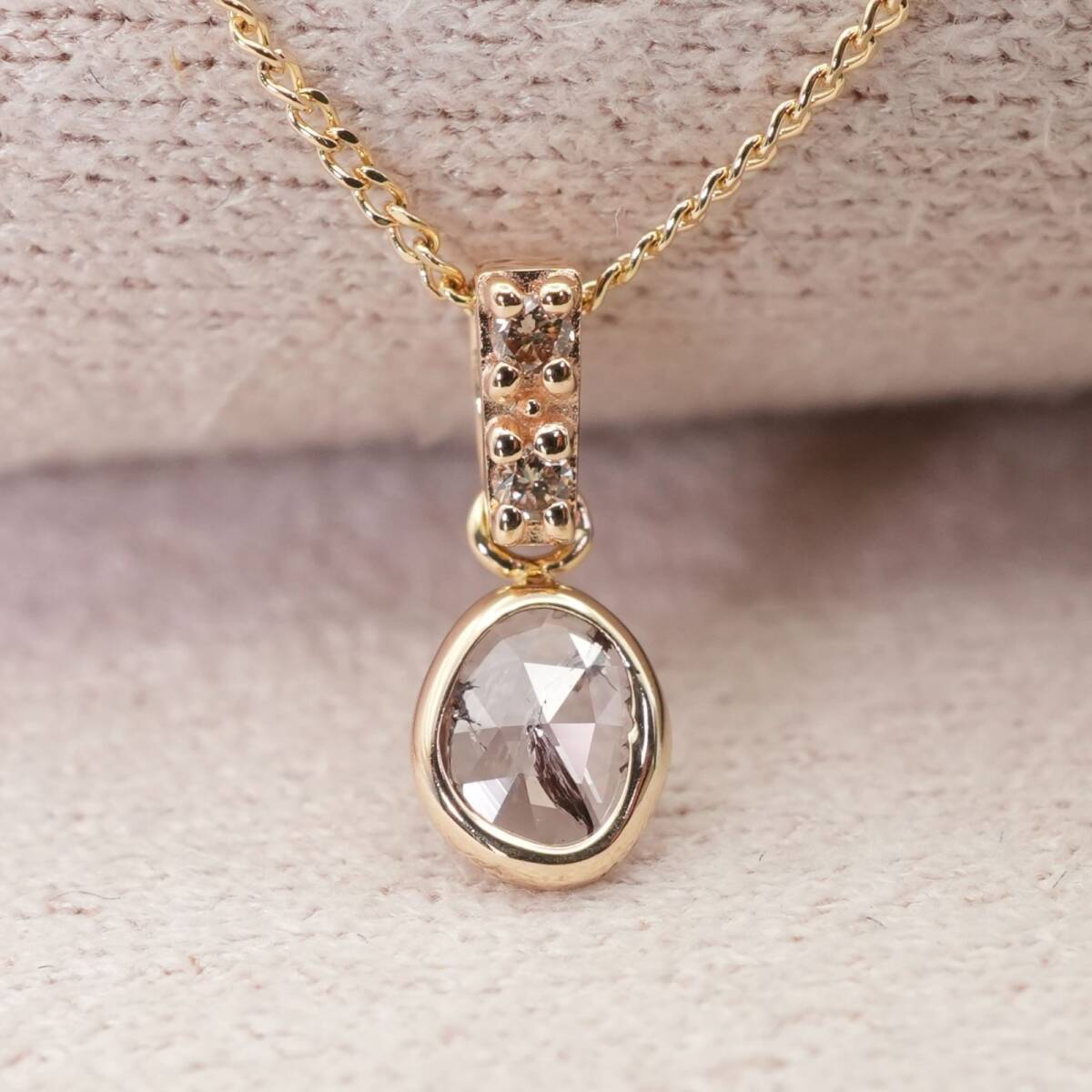 アガット K18 ダイヤモンド ネックレス（0.05ct） 【公式通販】