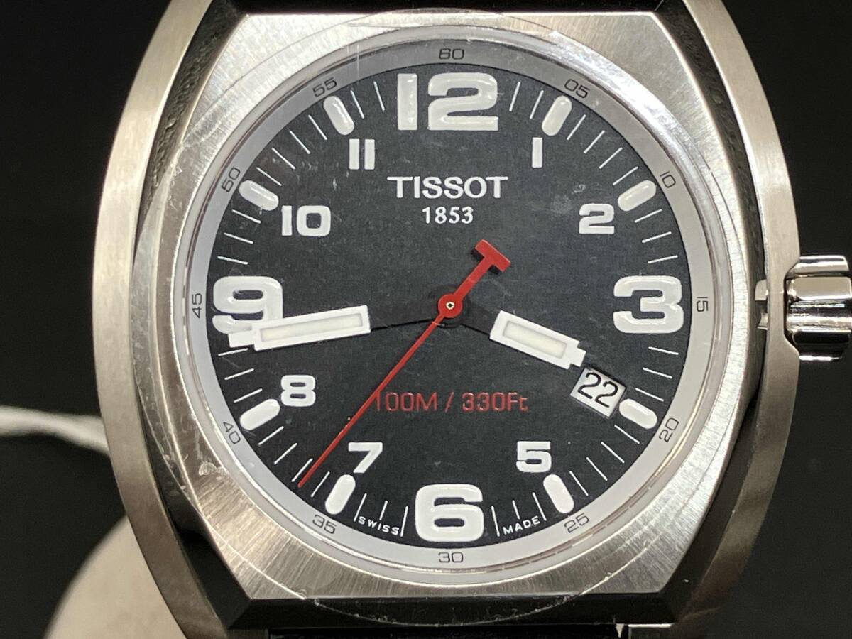 Yahoo!オークション -「ティソ 1円開始◇稼働◇ ティソ T048417A 