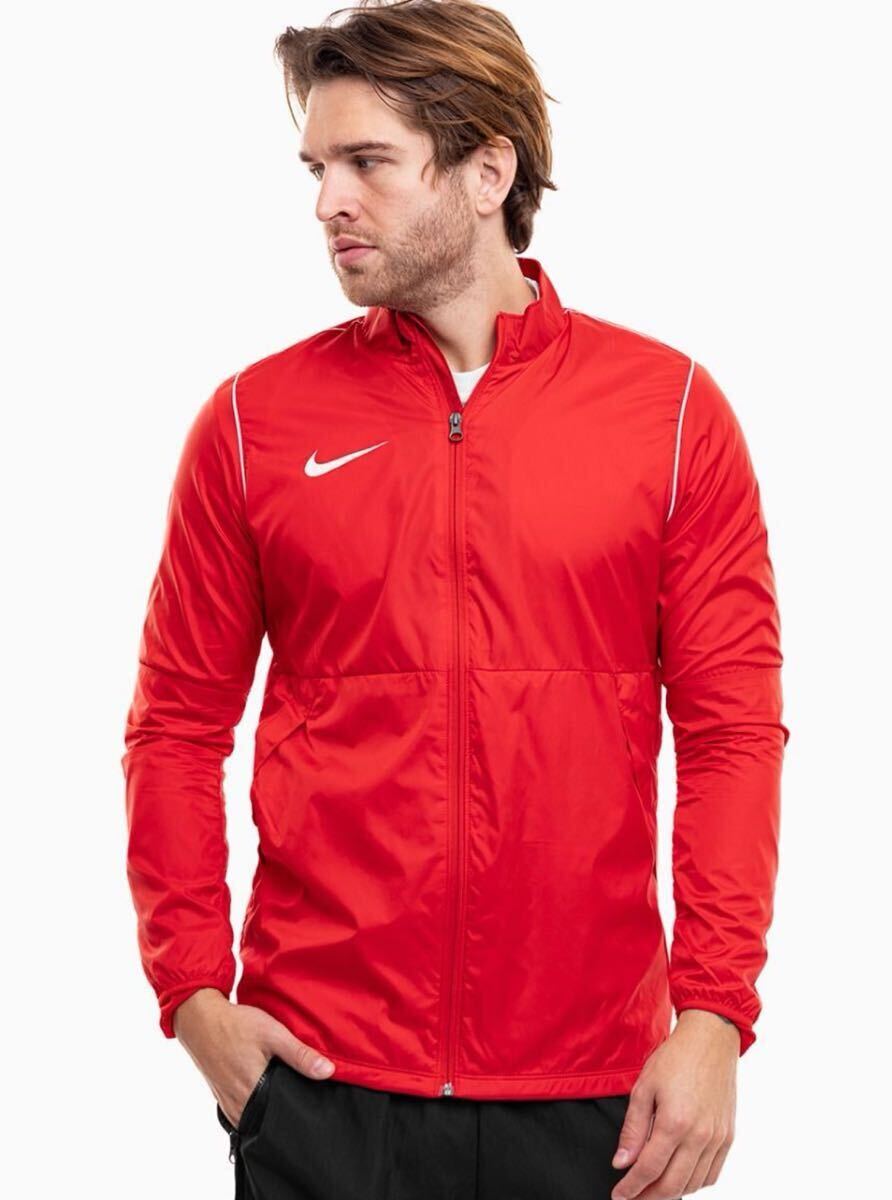 ナイキ 赤 ウーブン NSW ナイロンジャケット NIKE ブルゾン 男性M