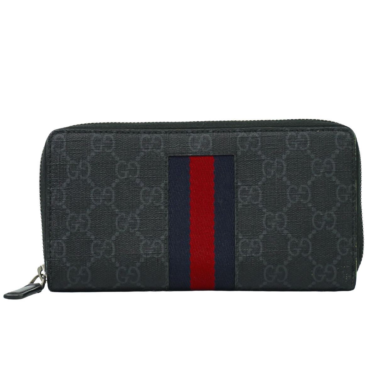 GUCCI(グッチ) GUCCI 長財布 GGスプリーム ニューウェブ シェリー 