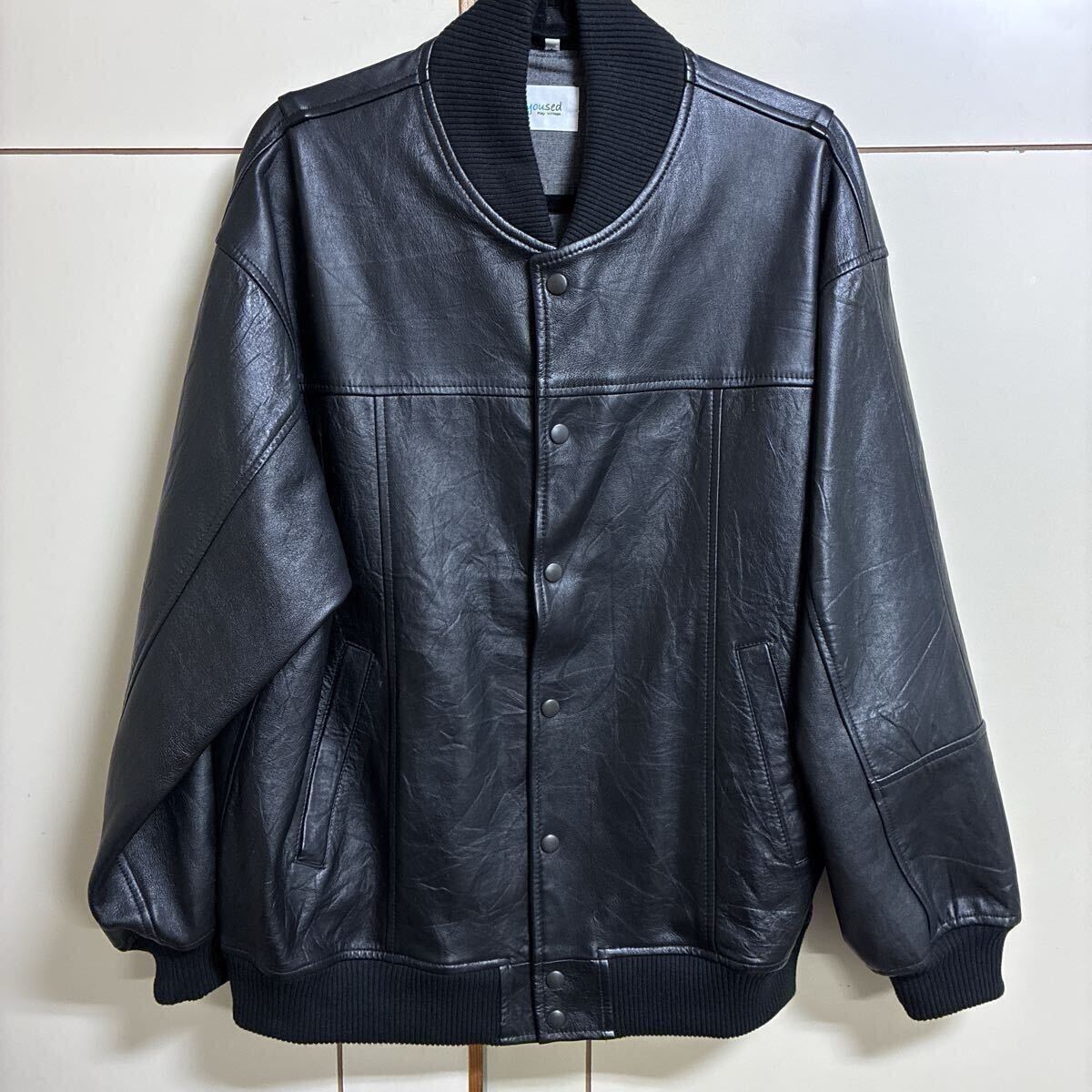 Denime ドゥニーム レザー ジャケット ブルゾン スタジャン アウター