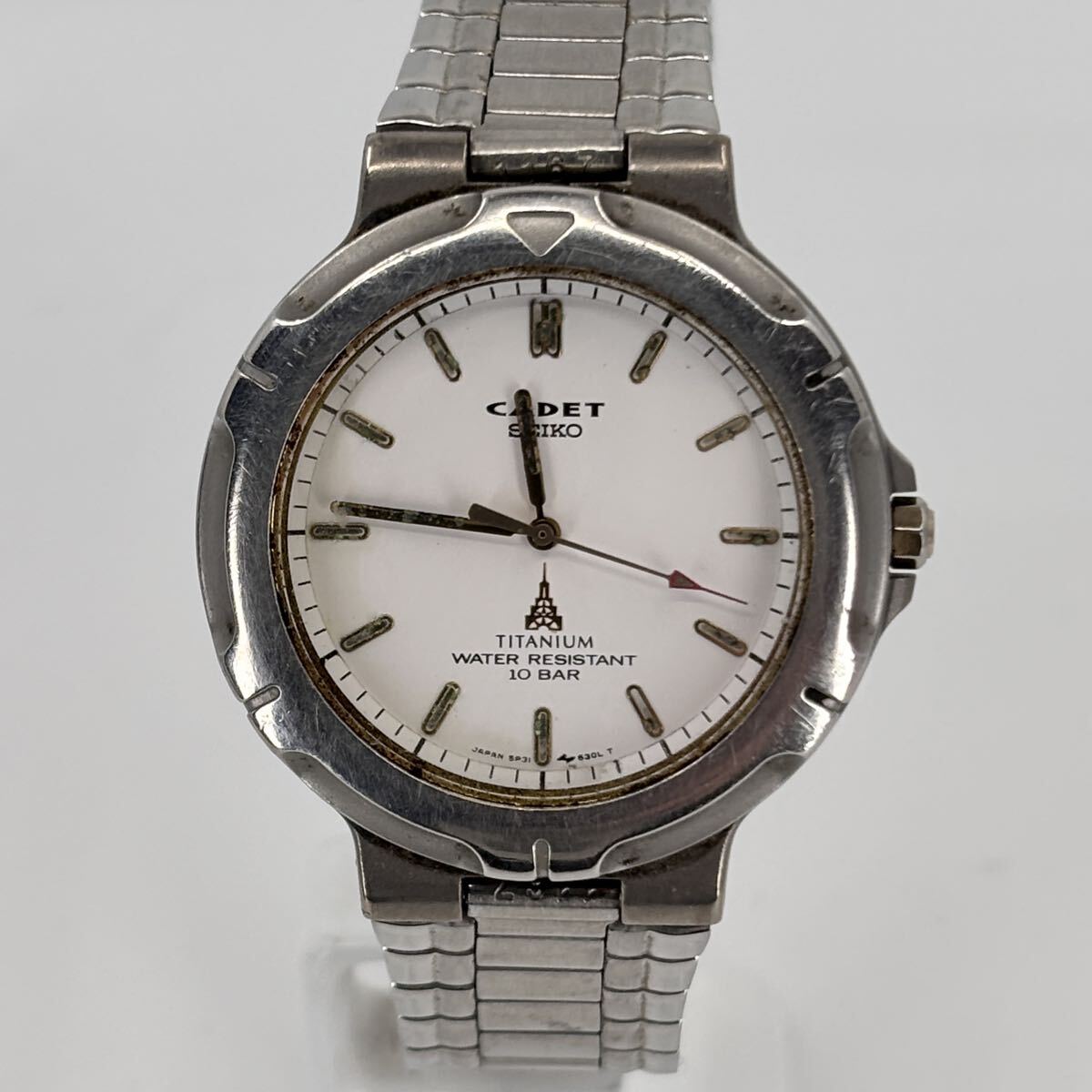 稼働品 SEIKO セイコー CADET メンズ腕時計 コンビカラー クオーツ