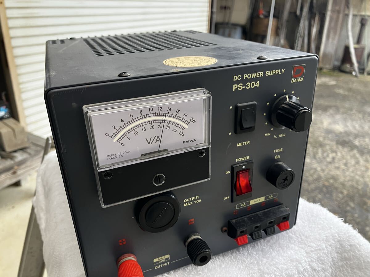 6か月間の長期保障」 DAIWA PS-33XMⅡ 30A安定化電源 （420
