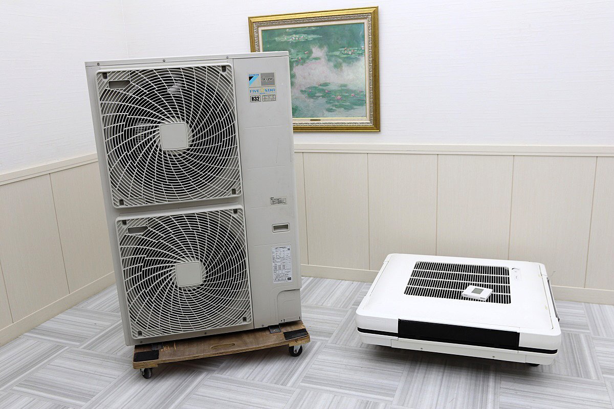 稼働良好！美品！ダイキンエアコン21年製！室外機セット ダイキン 