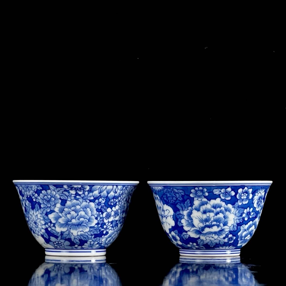 中国美術 古玩 清代 青花大碗 骨董品 【公式通販】