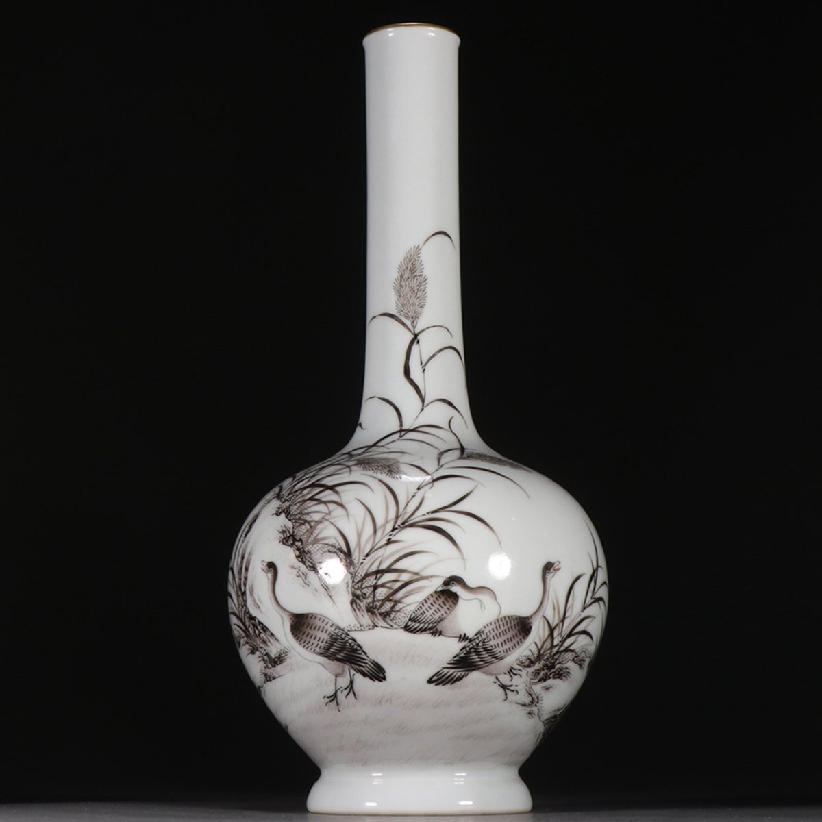 福】201 中国美術 清時代 漢詩染付 古染付 唐物 中国古玩